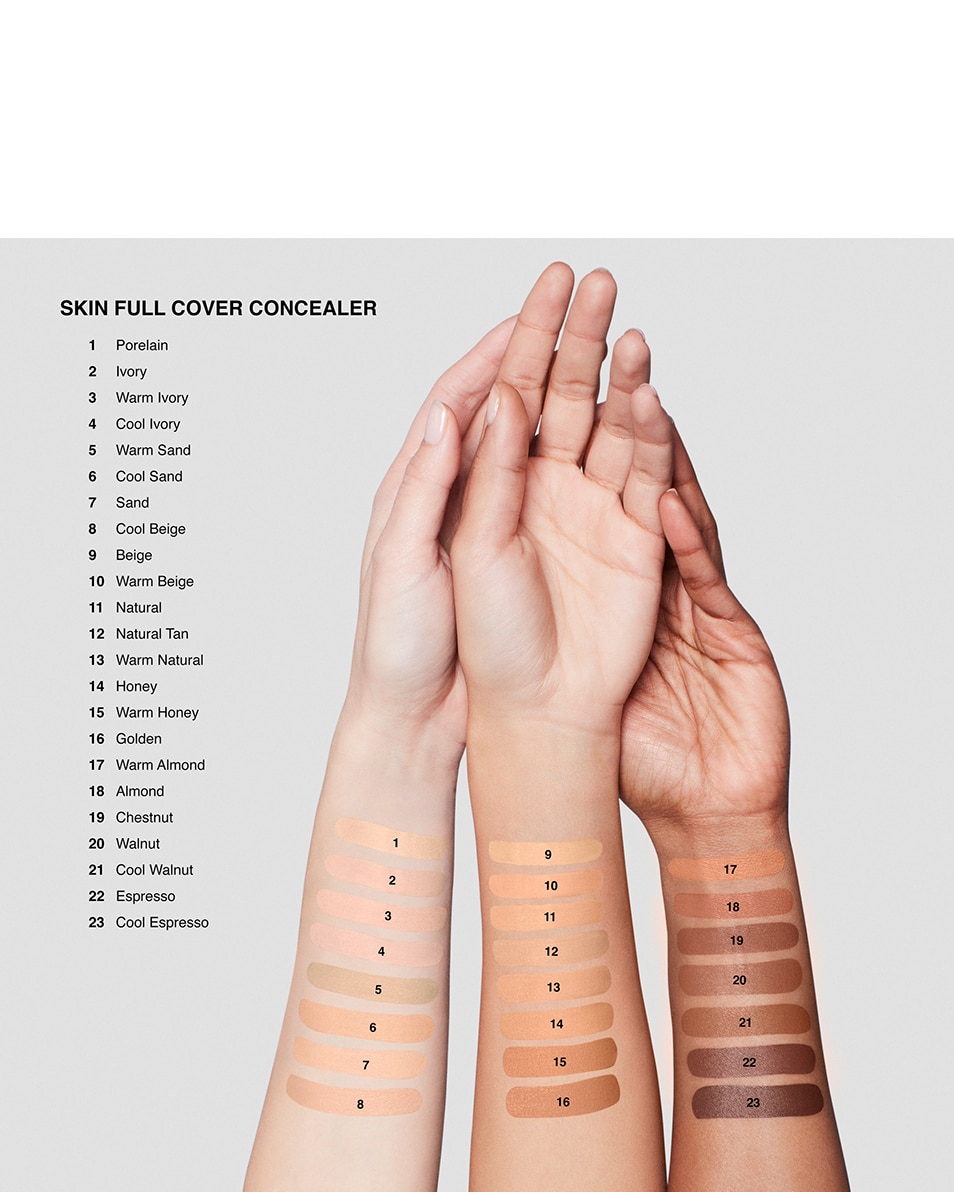 16U LANGHOUDENDE CONCEALER, ANTI-DONKERE KRINGEN