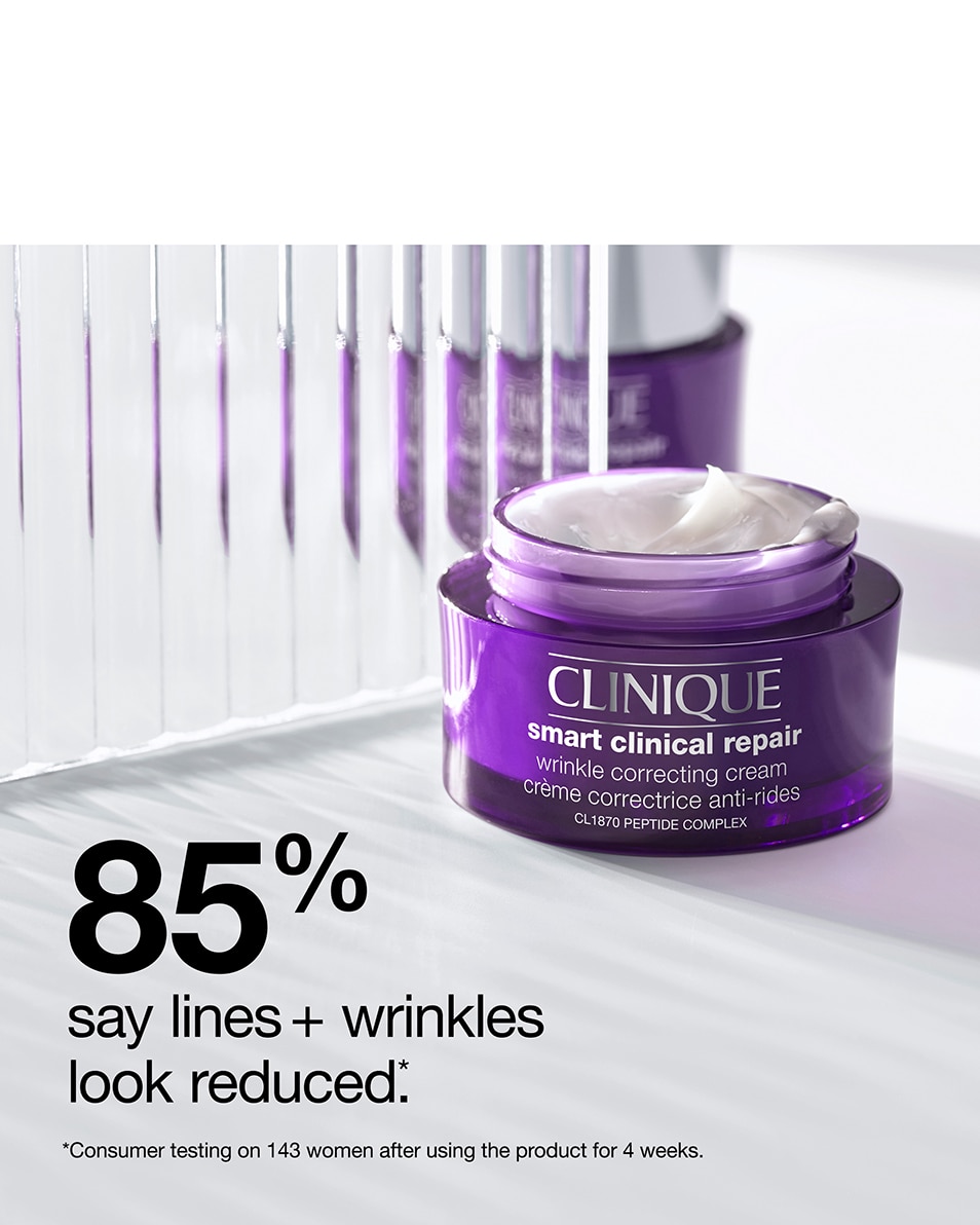 CLINIQUE CLINIQUE SMART CLINICAL REPAIR™ WRINKLE CORRECTING CREAM CRÈME HYDRATANTE ANTI-RIDES & ANTI-ÂGE - TOUS TYPES DE PEAUX 50 ML 4