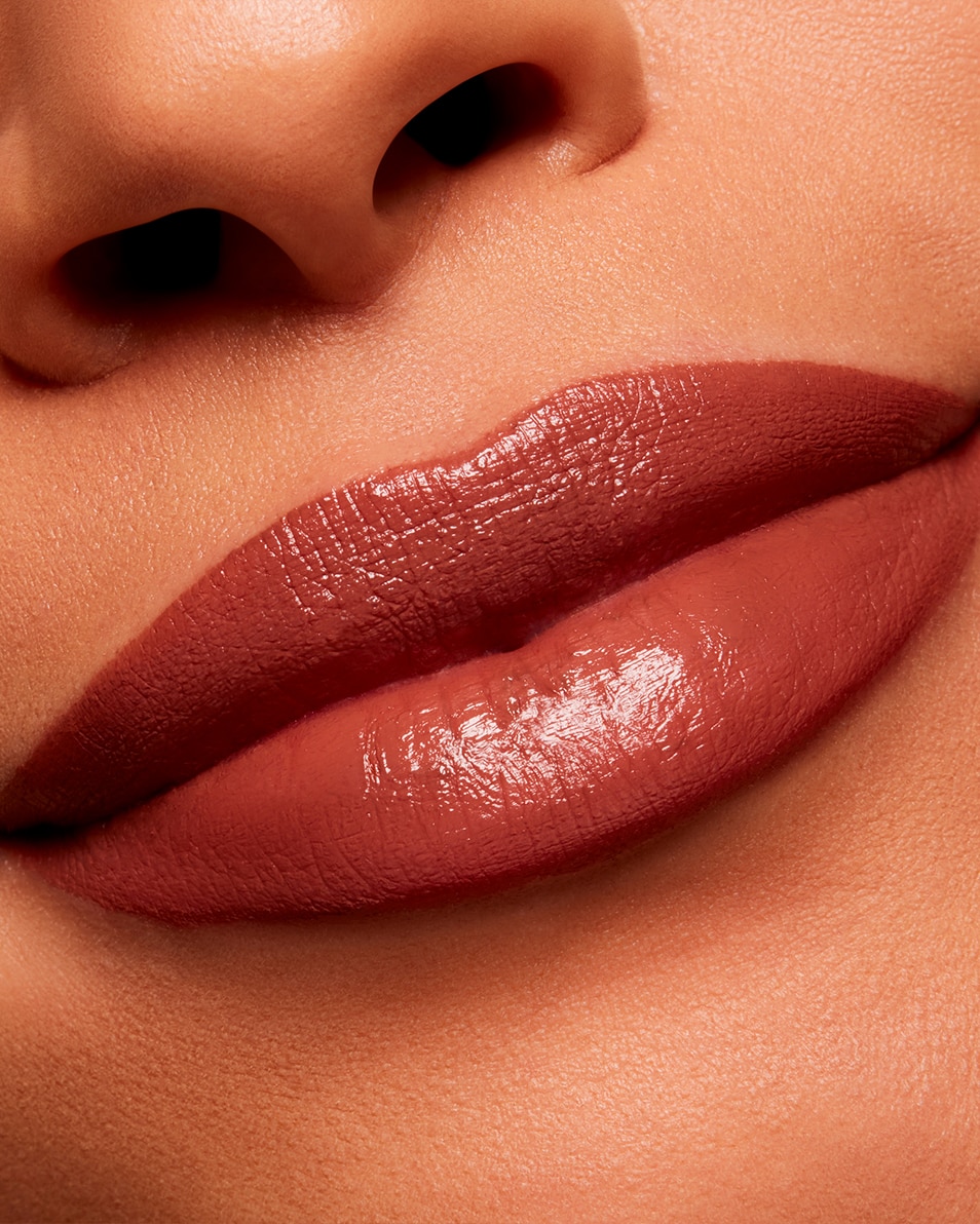 M.A.C POWDER KISS VELVET BLUR SLIM STICK ROUGE A LEVRES MAT HYDRATANT - TENUE LONGUE DUREE 12H Spice World 4