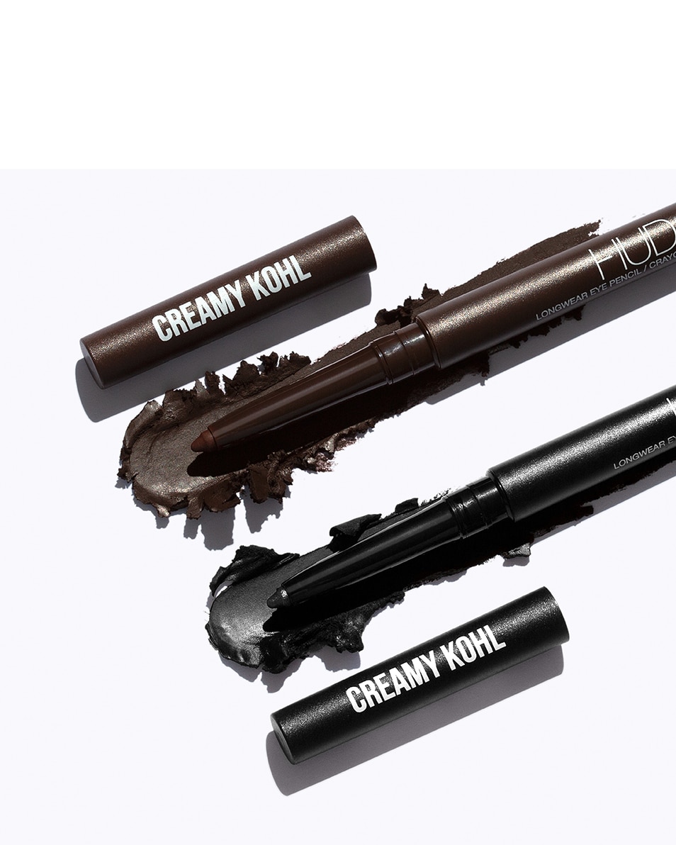 HUDA BEAUTY CREAMY KOHL LONGWEAR EYE PENCIL Intense Black 4