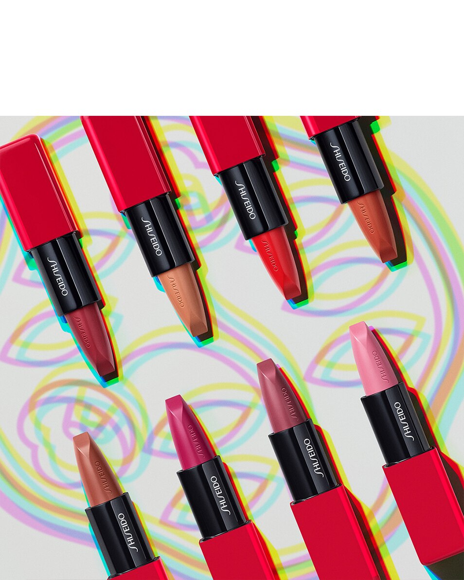 SHISEIDO LIPSTICK Technosatin Gel Lipstick Soundwave 417 4