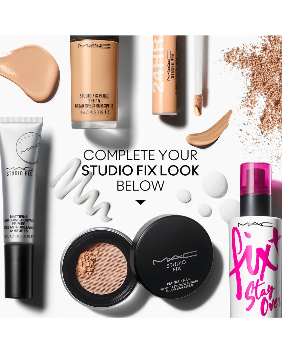 M.A.C STUDIO FIX PRO SET + BLUR WEIGHTLESS LOOSE POWDER POUDRE FIXANTE - FINI MAT Medium 4