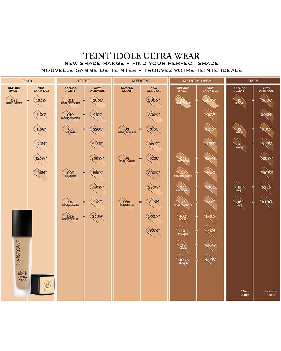 LANCÔME TEINT IDOLE ULTRA WEAR Foundation 540C - 16 - Café<br> 4