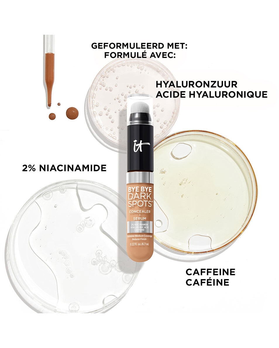 IT COSMETICS BYE BYE DARK SPOTS™ CONCEALER MEDIUM COOL 30 4