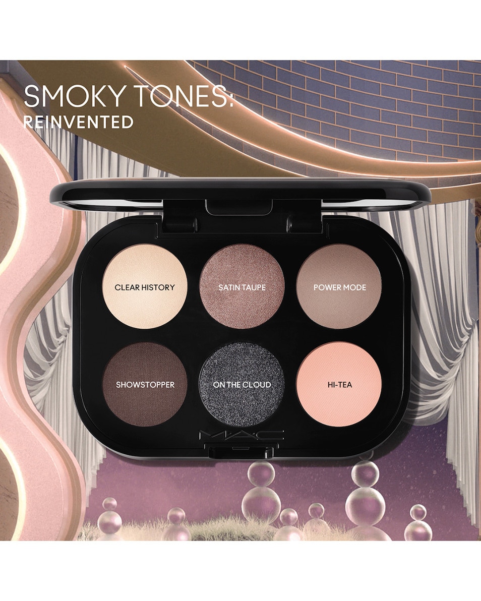 M.A.C CONNECT IN COLOUR EYE SHADOW PALETTE PALETTE FARDS À PAUPIÈRES – FINIS DIFFÉRENTS 4