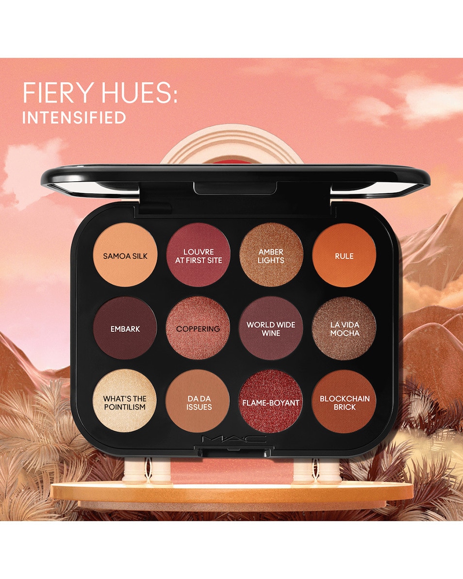 OOGSCHADUW PALETTE – VERSCHILLENDE FINISHES