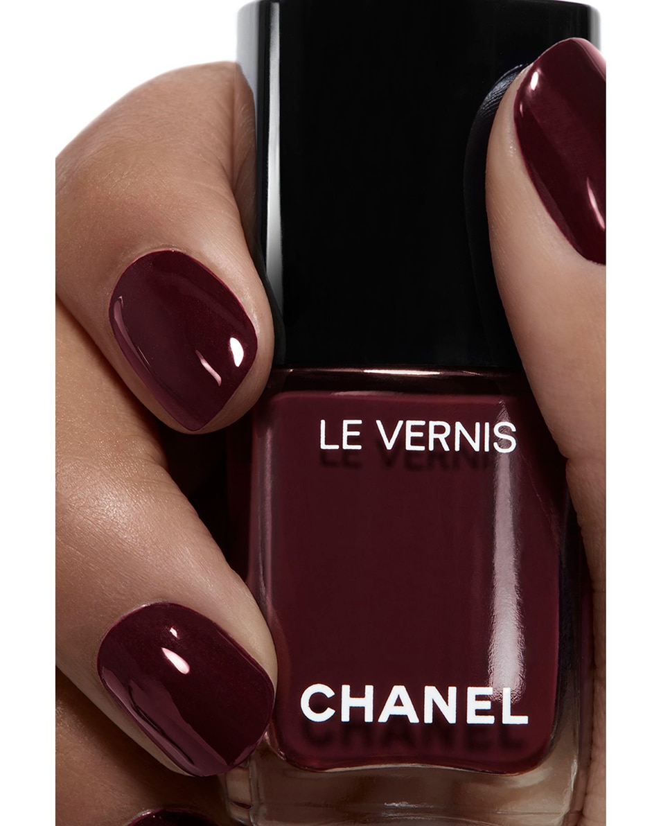 Chanel LE VERNIS LANGHOUDENDE NAGELLAK 155 ROUGE NOIR 4