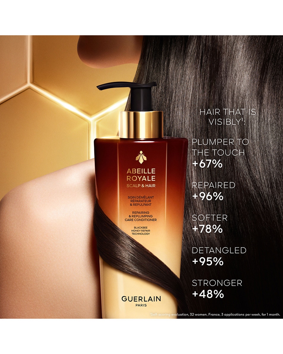 GUERLAIN ABEILLE ROYALE REPAIRING & REPLUMPING CARE CONDITIONER 290 ML 4
