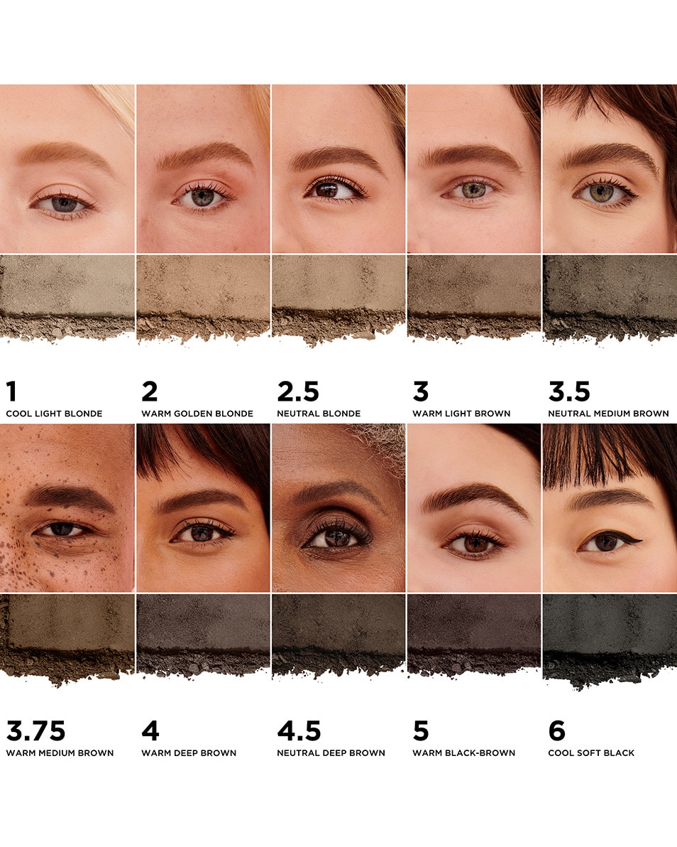 BENEFIT COSMETICS BROW COLLECTION GOOF PROOF BROW POWDER 4,5 neutral deep brown 4
