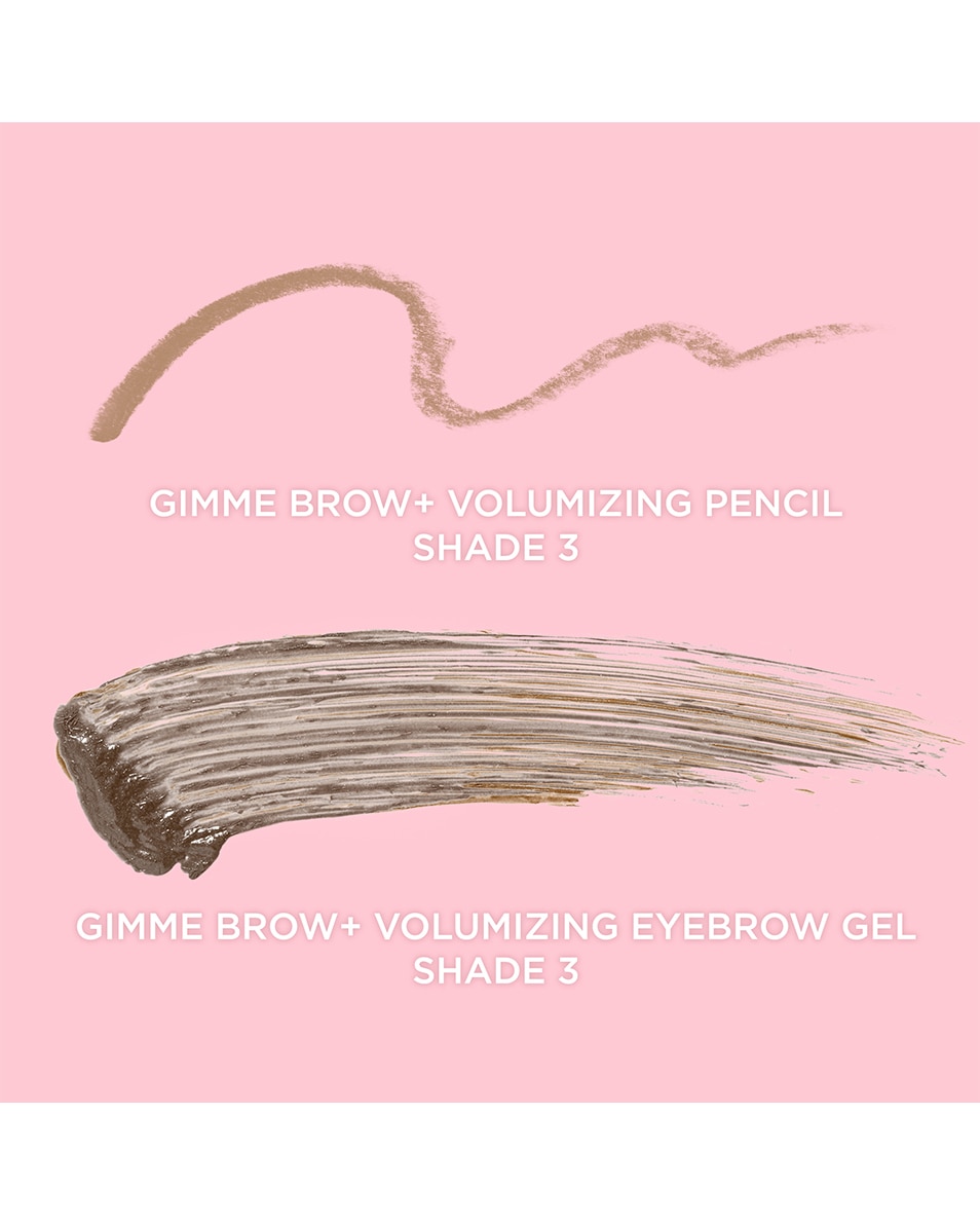 BENEFIT COSMETICS BROW COLLECTION GIMME BROW GOALS VOLUMIZING GEL & PENCIL SET 4 ST 4
