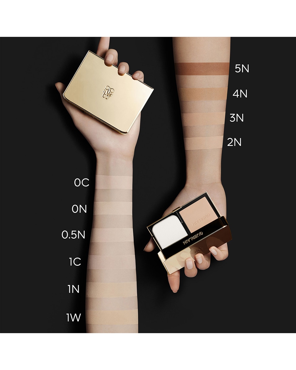 GUERLAIN PARURE GOLD SKIN CONTROL HIGH PERFECTION MATTE COMPACTE FOUNDATION 1N NEUTRAL/NEUTRE 4