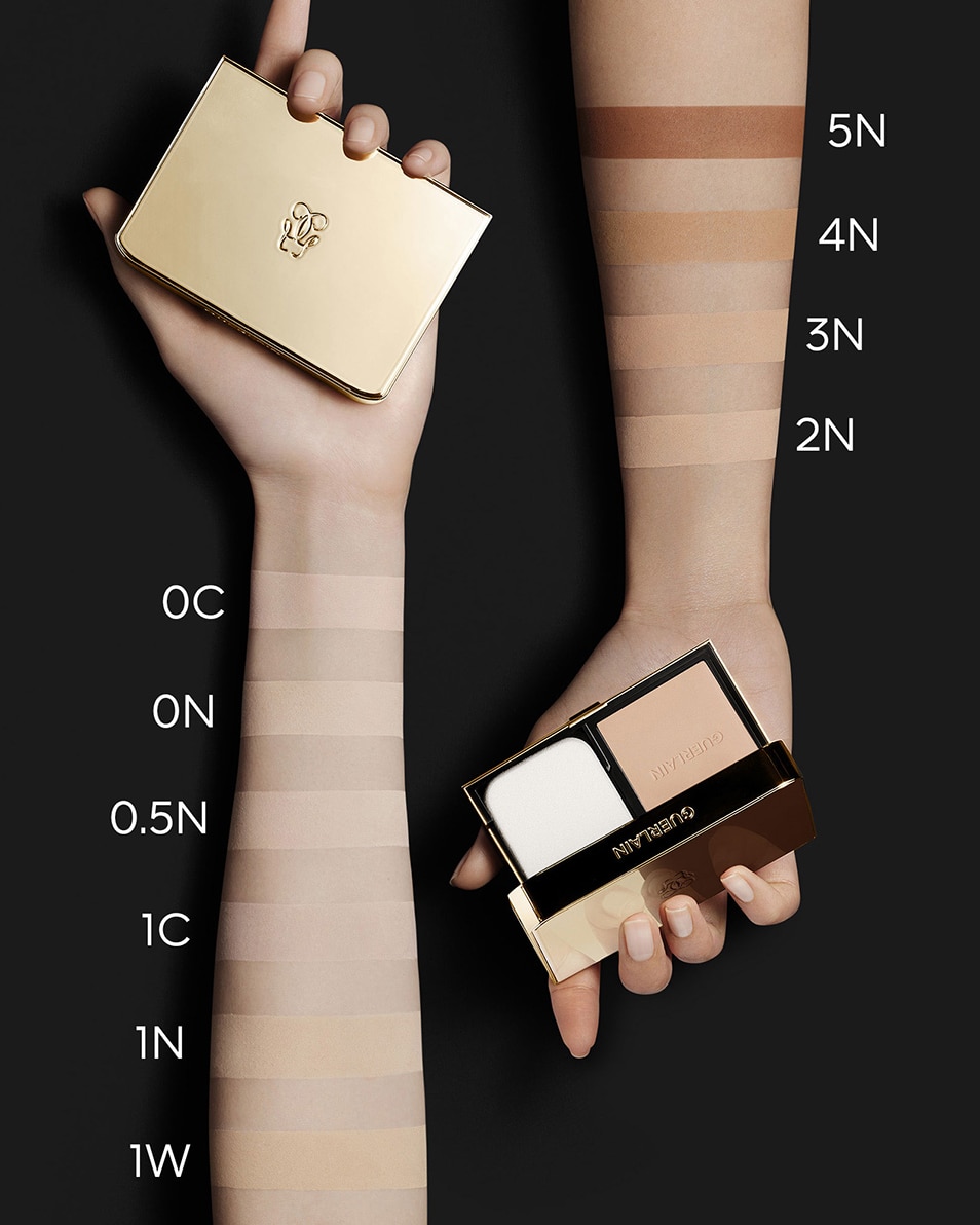 GUERLAIN PARURE GOLD SKIN CONTROL FOND DE TEINT COMPACT HAUTE PERFECTION & MATITÉ - RECHARGE 3N NEUTRAL/NEUTRE 4