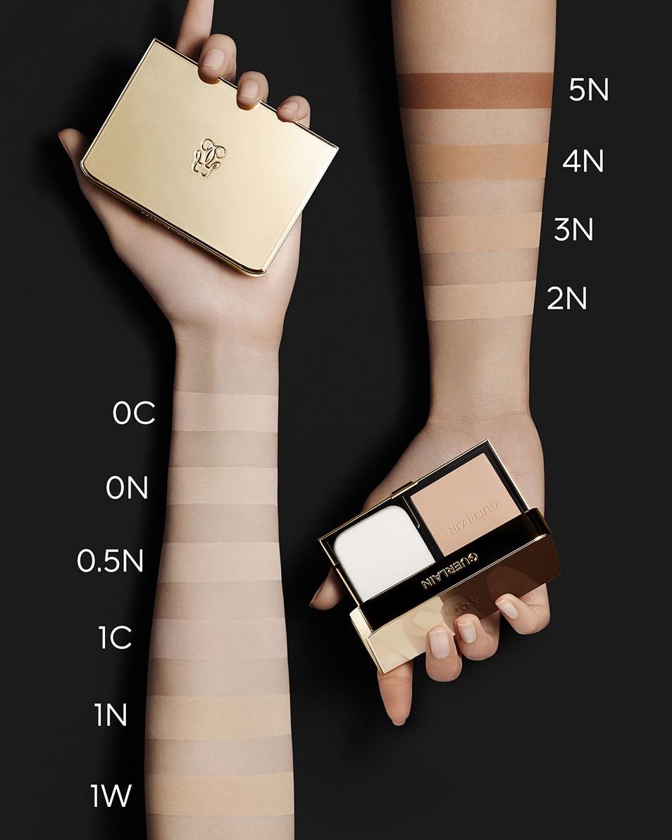 GUERLAIN PARURE GOLD SKIN CONTROL FOND DE TEINT COMPACT HAUTE PERFECTION & MATITÉ - RECHARGE 5N NEUTRAL/NEUTRE 4