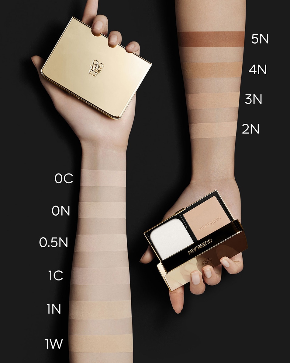 GUERLAIN PARURE GOLD SKIN CONTROL FOND DE TEINT COMPACT HAUTE PERFECTION & MATITÉ - RECHARGE 4N NEUTRAL/NEUTRE 4