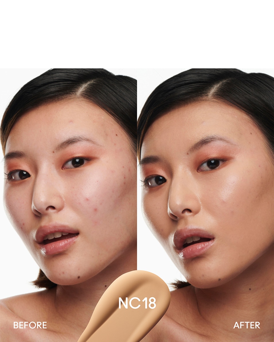 M.A.C STUDIO RADIANCE SERUM-POWERED FOUNDATION FOND DE TEINT LIQUIDE - HYDRATE & NOURRIT LA PEAU NC18 4