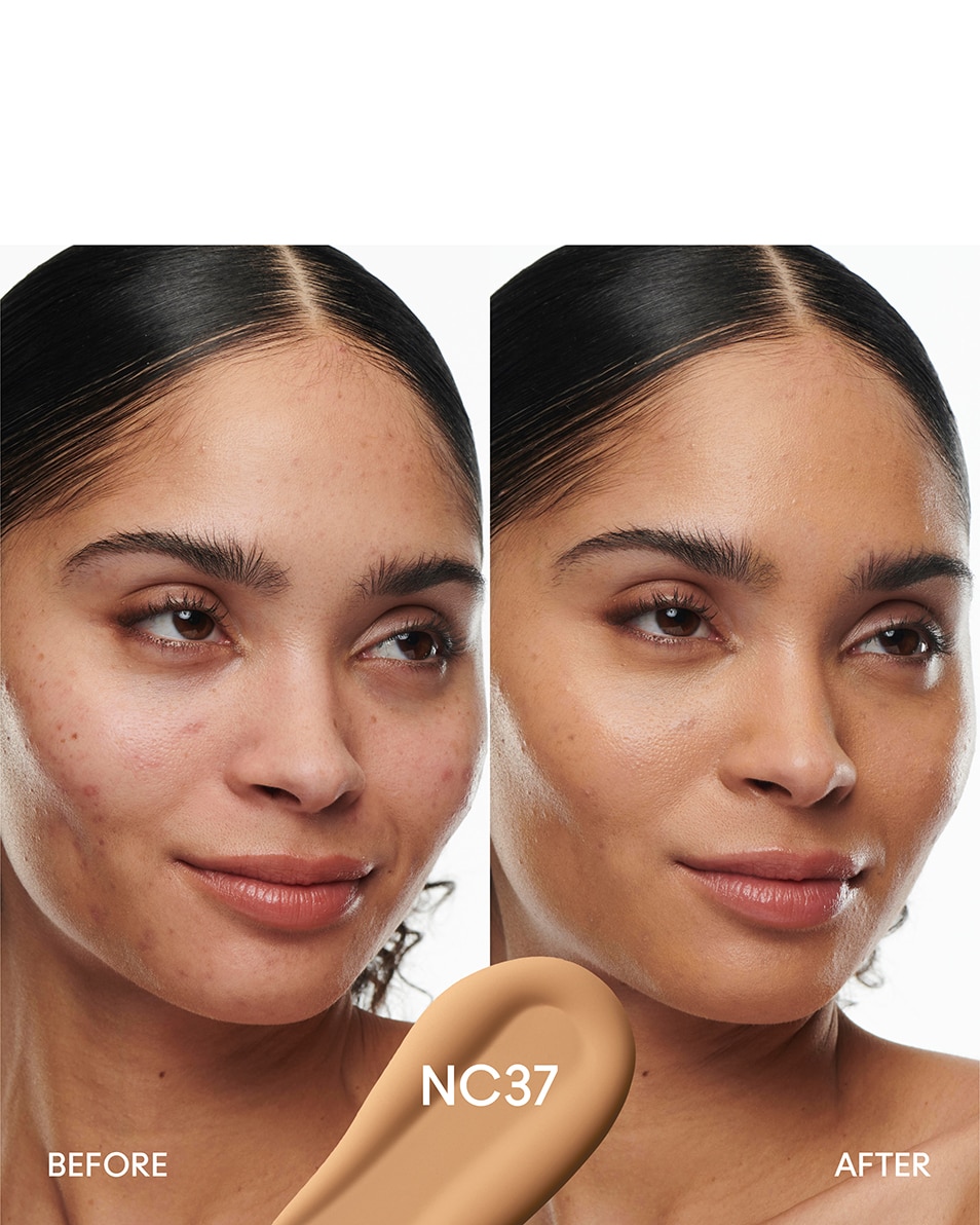 M.A.C STUDIO RADIANCE SERUM-POWERED FOUNDATION FOND DE TEINT LIQUIDE - HYDRATE & NOURRIT LA PEAU NC37 4