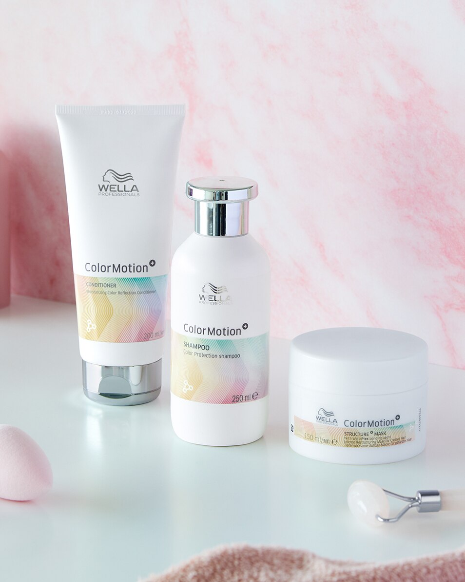 Conditioner voor behoud levendigheid van gekleurd haar