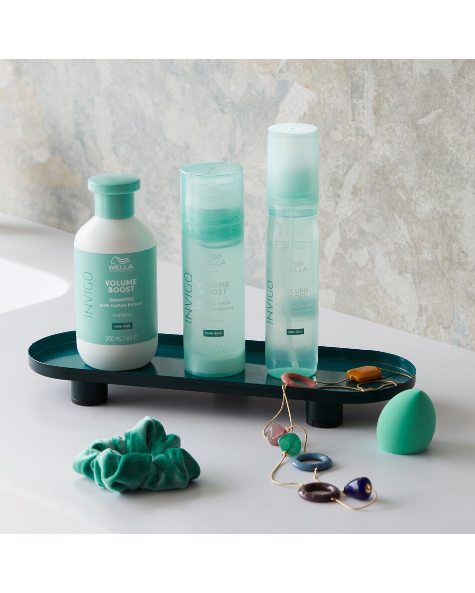 Volume spray voor fijn haar