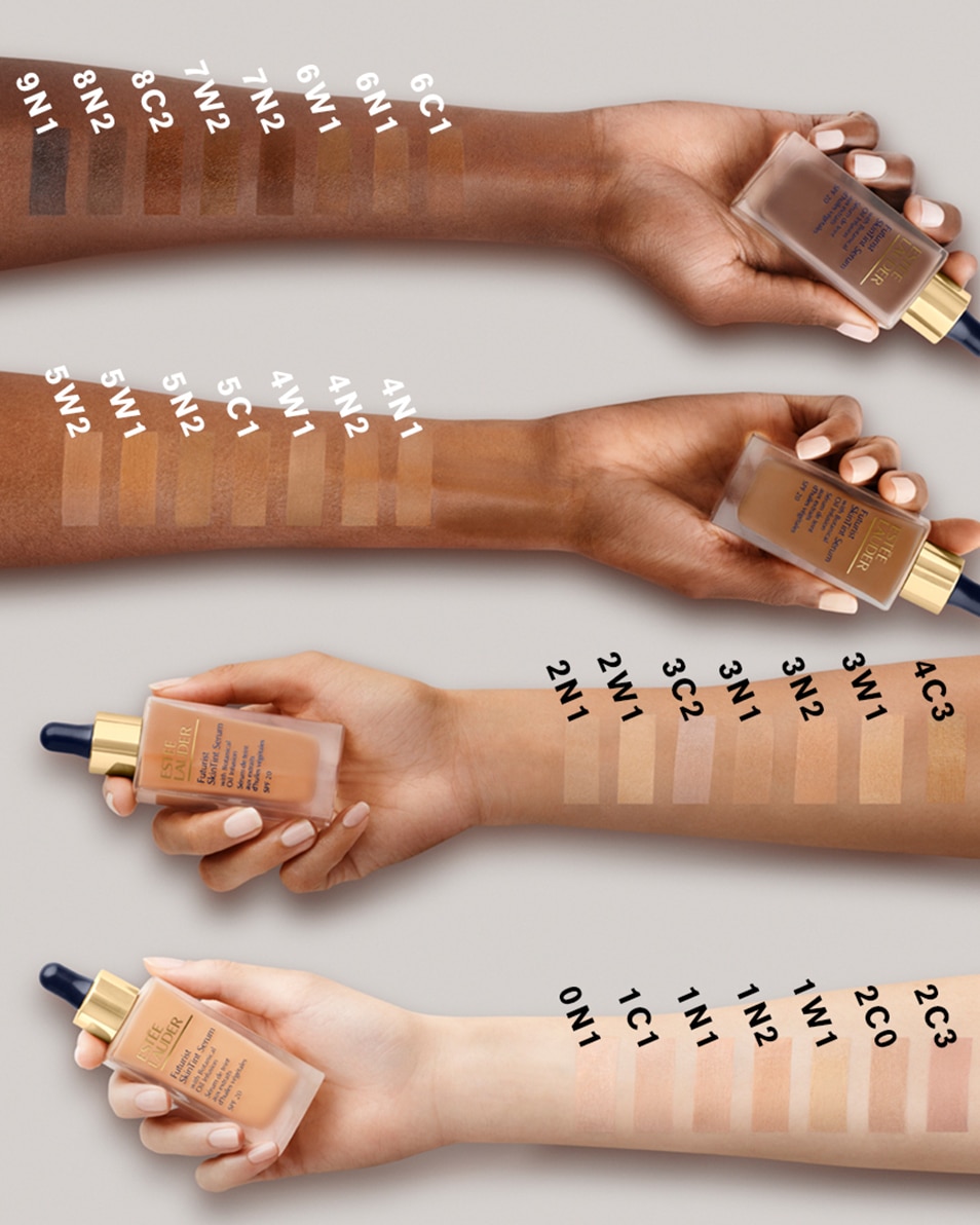ESTÉE LAUDER FUTURIST SKINTINT SERUM FOUNDATION FOND DE TEINT LIQUIDE AVEC SPF - LÉGÈR & NOURRISSANT 2C3 Fresco 4