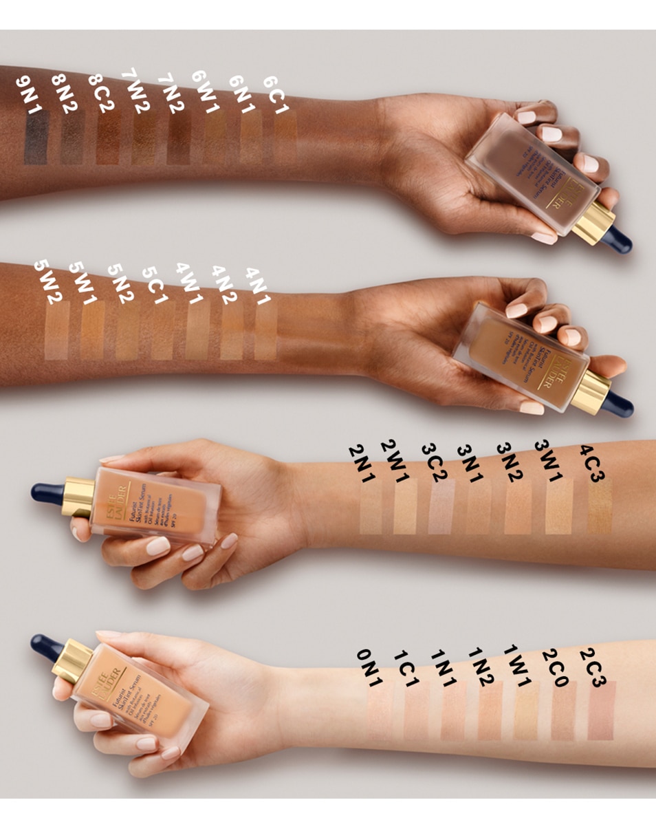 ESTÉE LAUDER FUTURIST SKINTINT SERUM FOUNDATION VLOEIBARE FOUNDATION MET SPF - LICHT & VOEDEND 1W1 Bone 4