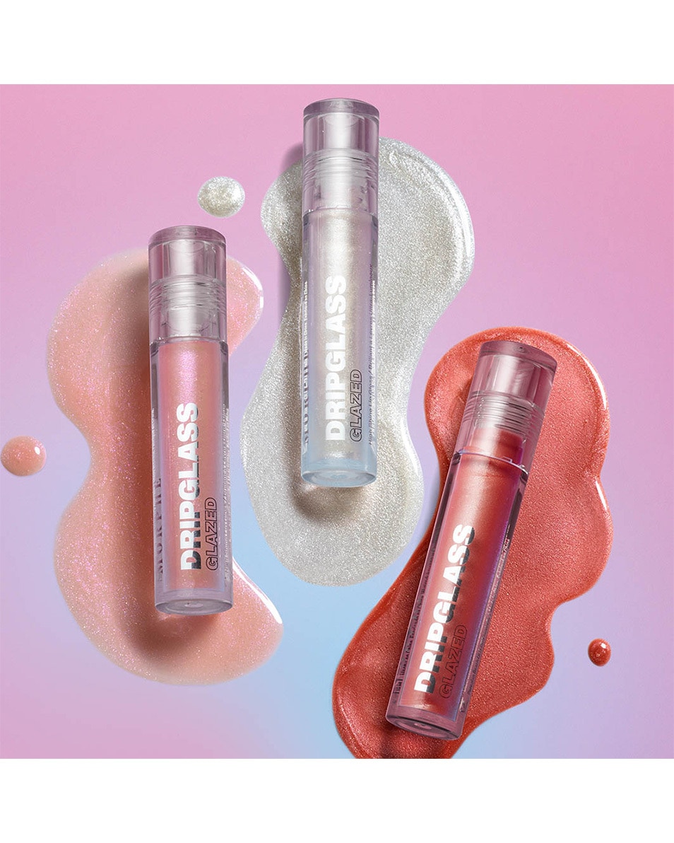DRIPGLASS GLAZED BRILLANT À LÈVRES NACRÉ BRILLANCE INTENSE