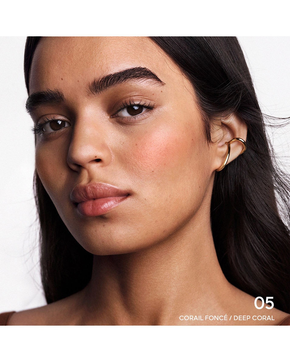 GUERLAIN Terracotta Blush Le fard à joues effet bonne mine , 90% d’ingrédients d’origine naturelle 05 Corail Foncé 4