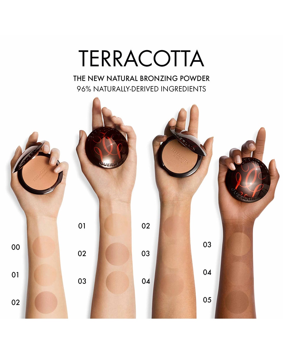 GUERLAIN Terracotta Het bronzing poeder - Navulling 05 Foncé Doré 4