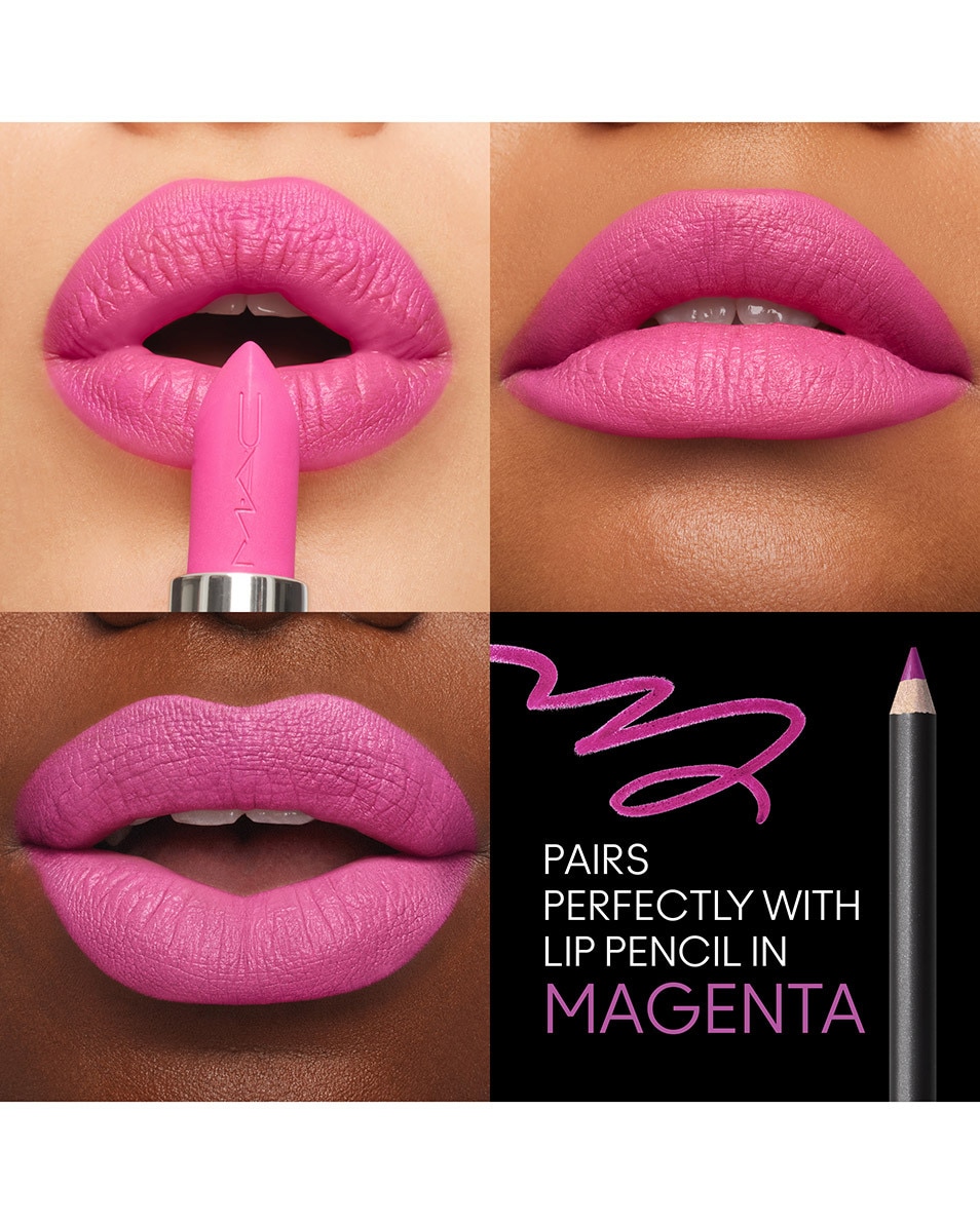 M.A.C M·A·CXIMAL SILKY MATTE LIPSTICK Rougeà lèvres - fini matte & satiné - longue tenue Candy Yum Yum 4