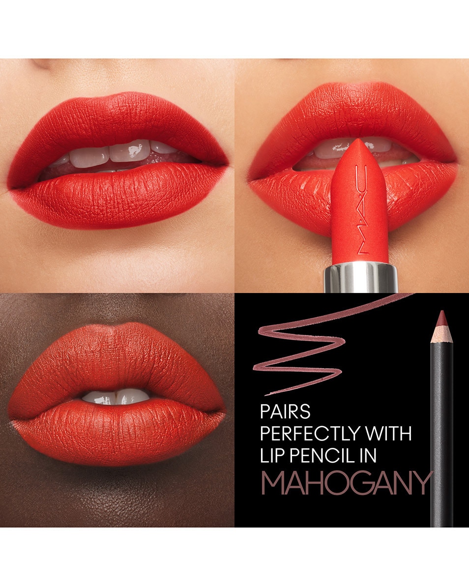 M.A.C M·A·CXIMAL SILKY MATTE LIPSTICK Lipstick - matte & satijnen finish - langhoudend Lady Danger 4