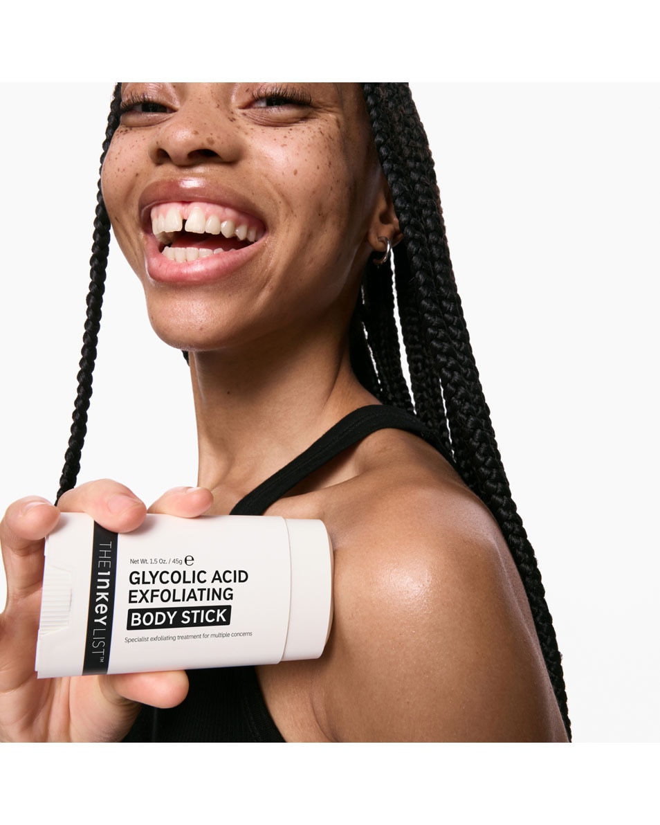 Exfoliërende bodystick met glycolzuur