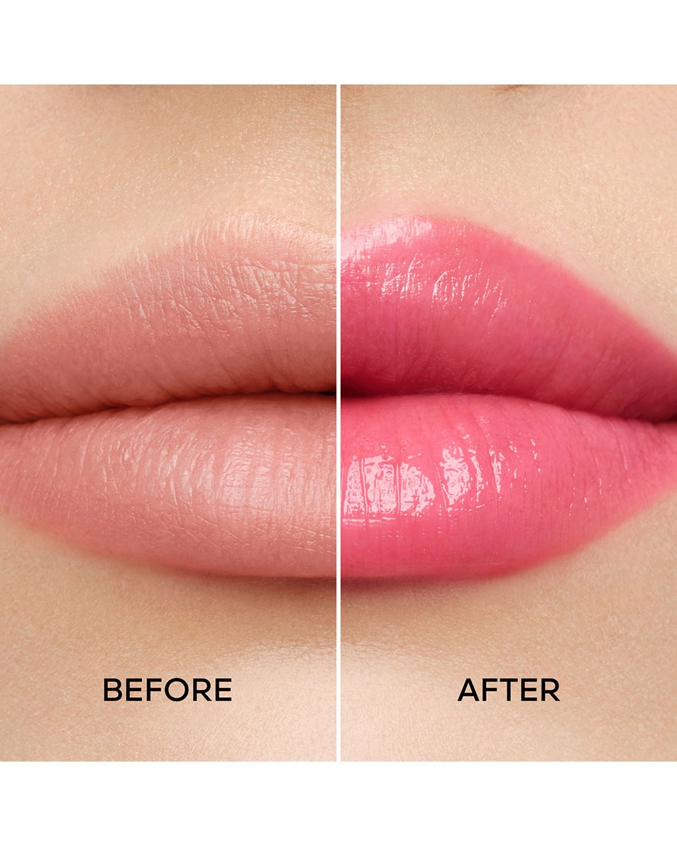 GUERLAIN KissKis Bee Glow Lips Balm 458 458 POP ROSE GLOW 4