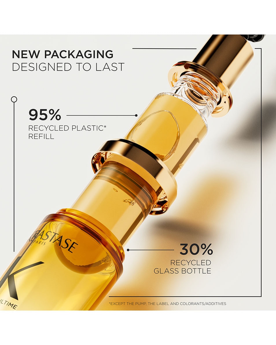 KÉRASTASE Elixir Ultime L’Huile Originale Refillable Huile multi-usages pour tous types de cheveux 75 ML 4