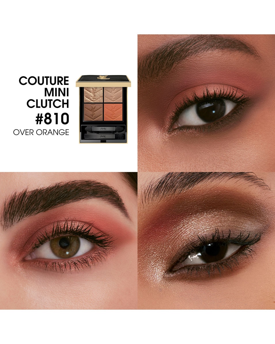YVES SAINT LAURENT Couture Mini Clutch Oogschaduwpalet Over Orange