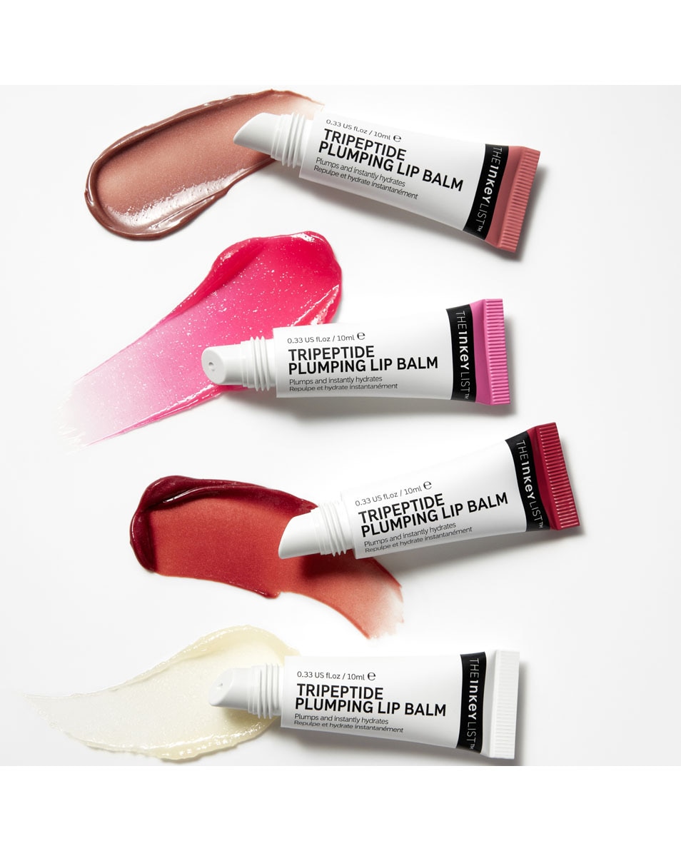The Inkey List Tripeptide Lip Balm Range Tripeptide balsem voor vollere lippen PINKY GLOW 4