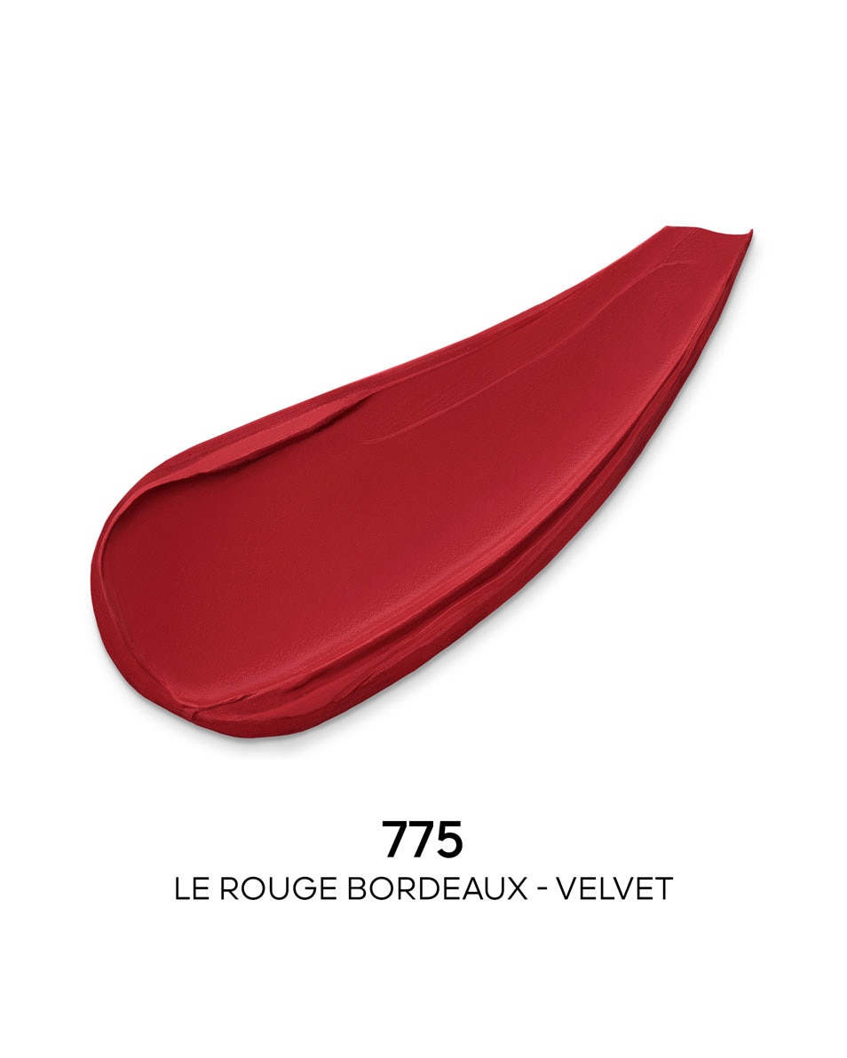 GUERLAIN Rouge G La recharge - Le rouge à lèvres soin personnalisable 775 LE ROUGE BORDEAUX – VELVET 4