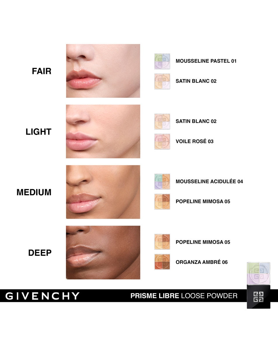 GIVENCHY COSMETICS PRISME LIBRE MAT-FINISH & ENHANCED RADIANCE LOOSE POWDER VOILE ROSÉ 4