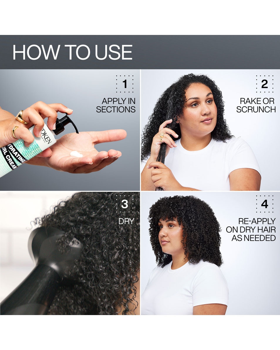 REDKEN Hybrid Curls Stylers Hydrating curl cream - kruldefiniërende crème 250 ML 4