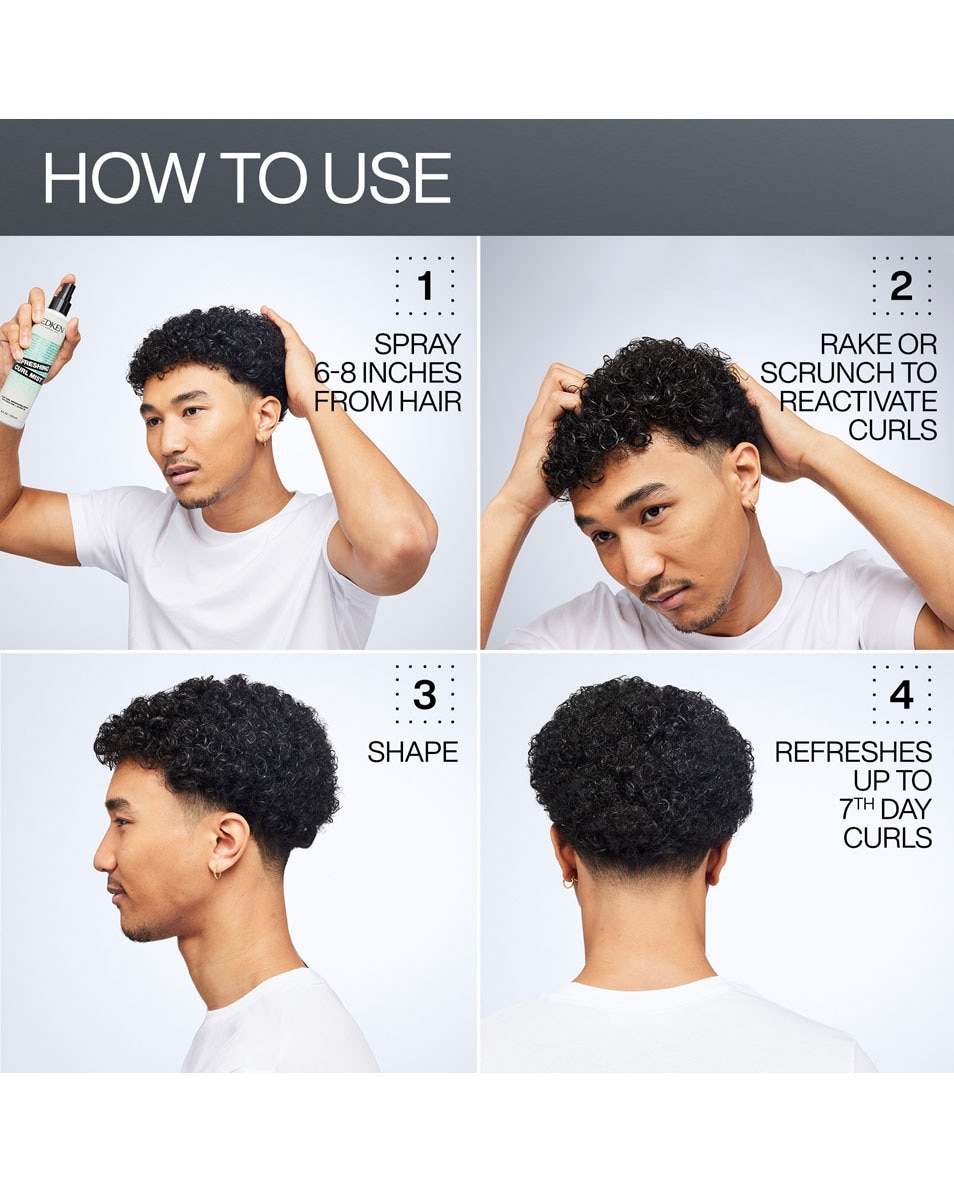 REDKEN Hybrid Curls Stylers Refreshing curl mist - verfrist krullen 250 ML 4