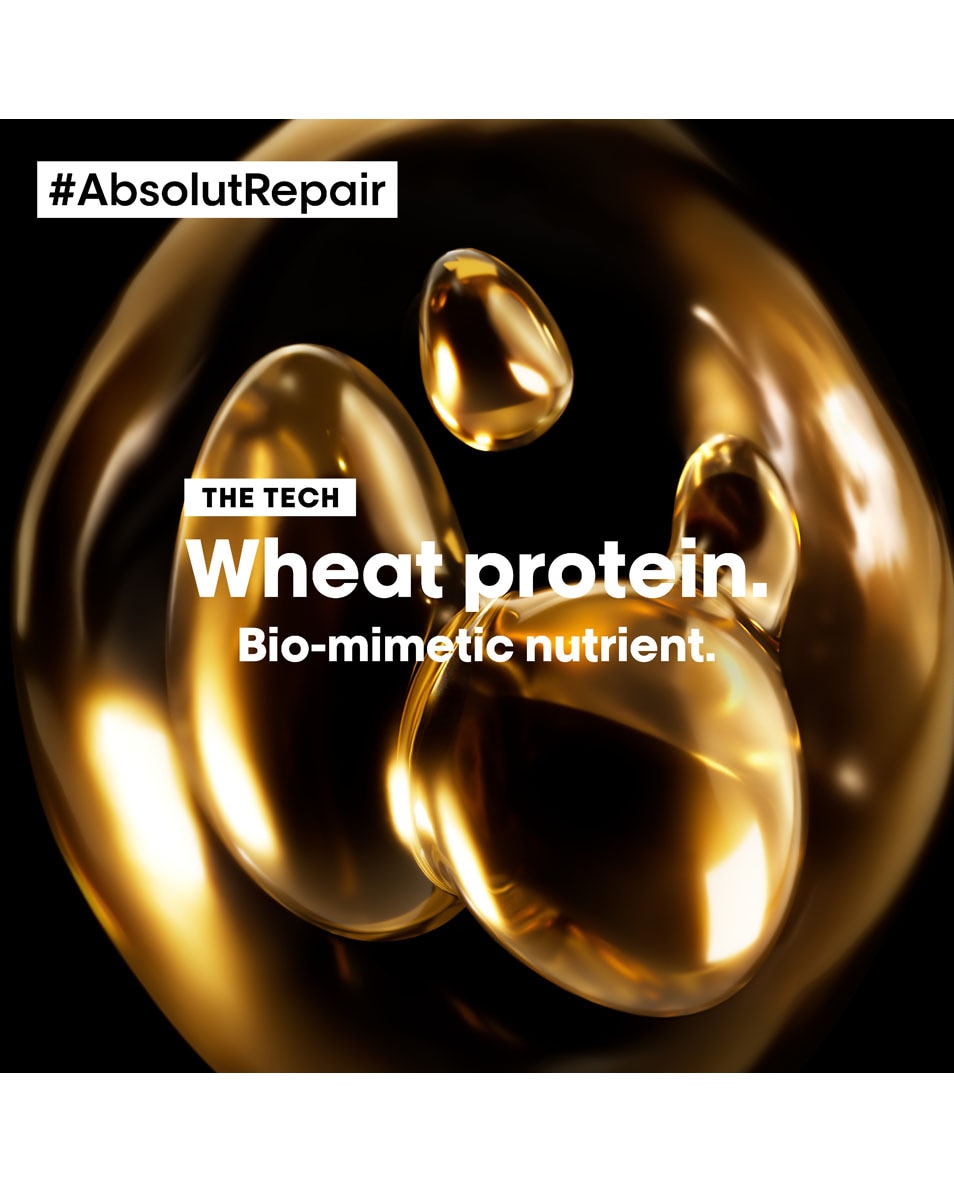 L'OREAL PROFESSIONNEL Absolut Repair Gold Masker voor droog & beschadigd haar 250 ML 4