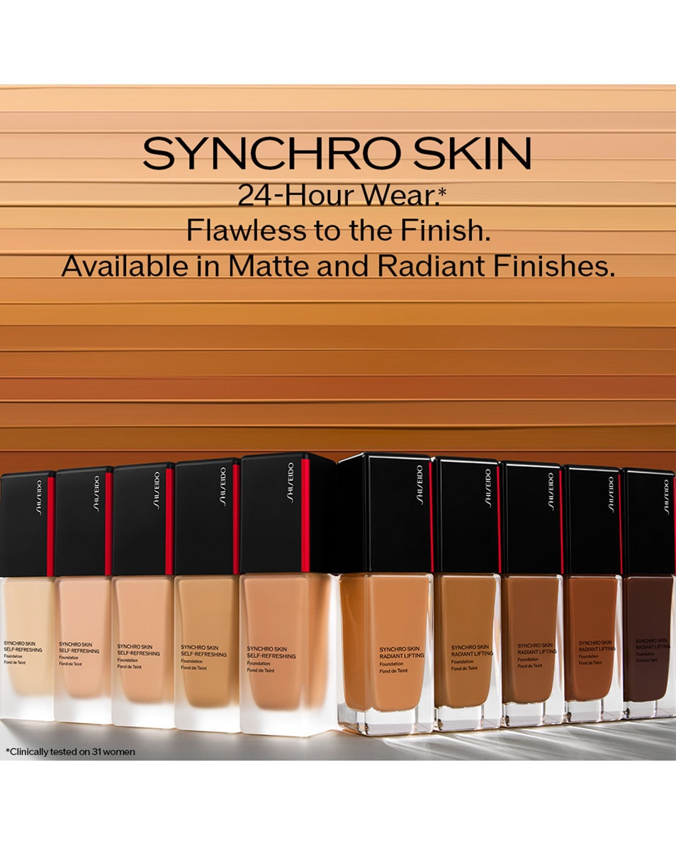 SHISEIDO Synchro Skin Synchro Skin Radiant Lifting Foundation 250 Sand 4