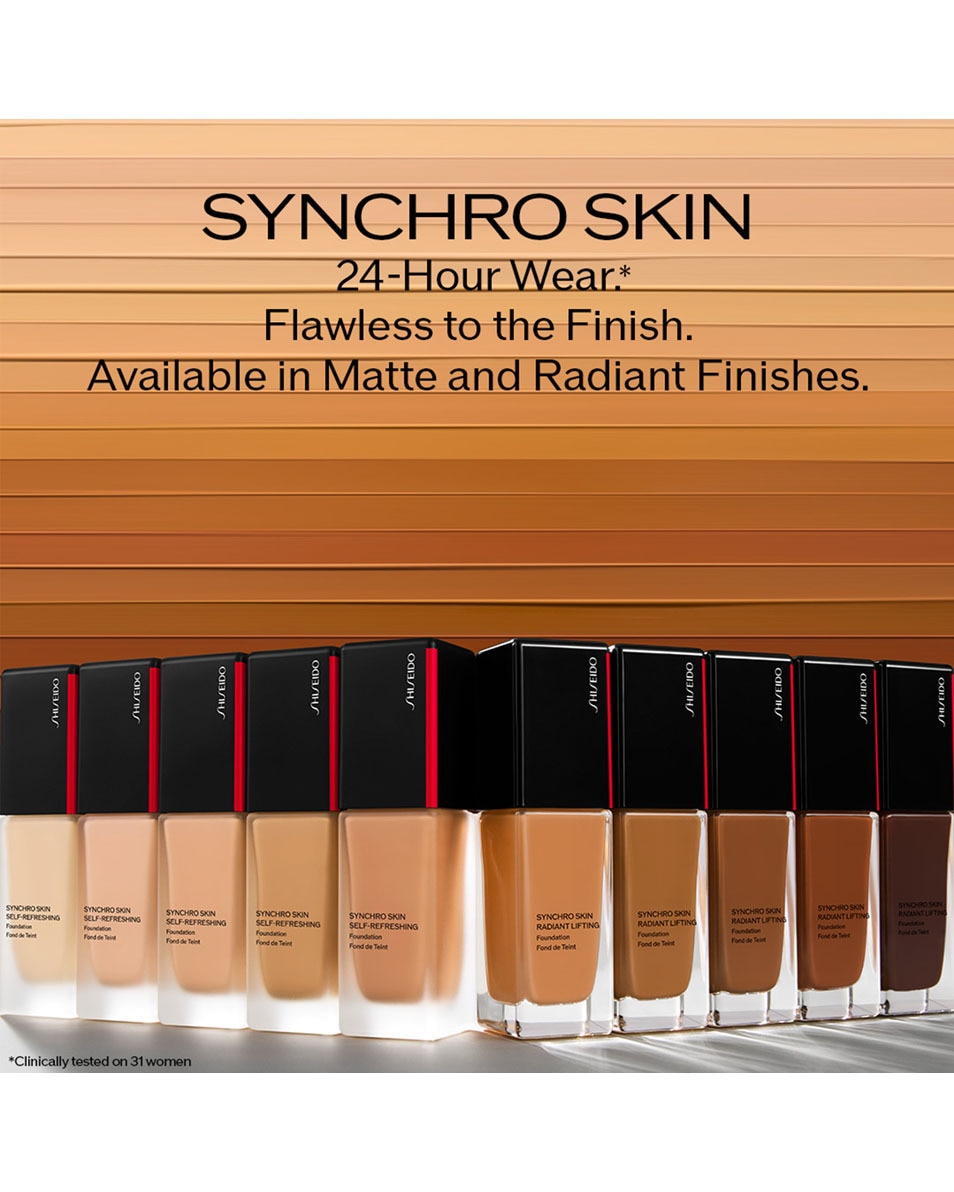 SHISEIDO Synchro Skin Synchro Skin Self-refreshing Foundation 330 Bamboo 4