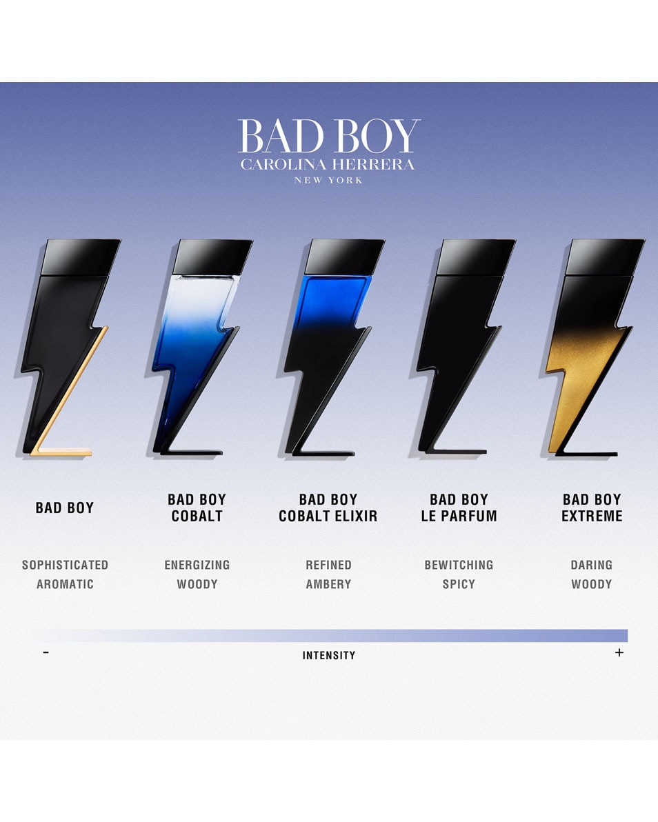 CAROLINA HERRERA BAD BOY Bad Boy Cobalt Elixir 100 ML 4
