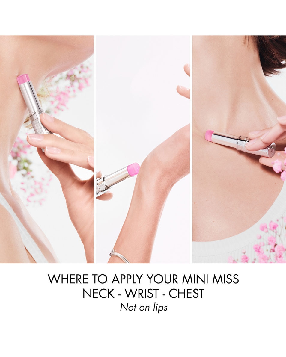 DIOR Miss Dior Eau de Parfum - Mini Miss Solid Perfume Parfumstick zonder alcohol - fluwelige en sensuele noten 3,2 G 4