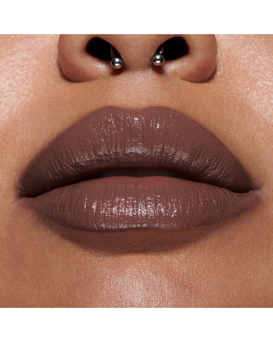 M.A.C M·A·Cximal Sleek Satin Lipstick - Intimate Nudes Rouge à lèvres - fini satiné, couvrance totale & longue tenue STONE 4