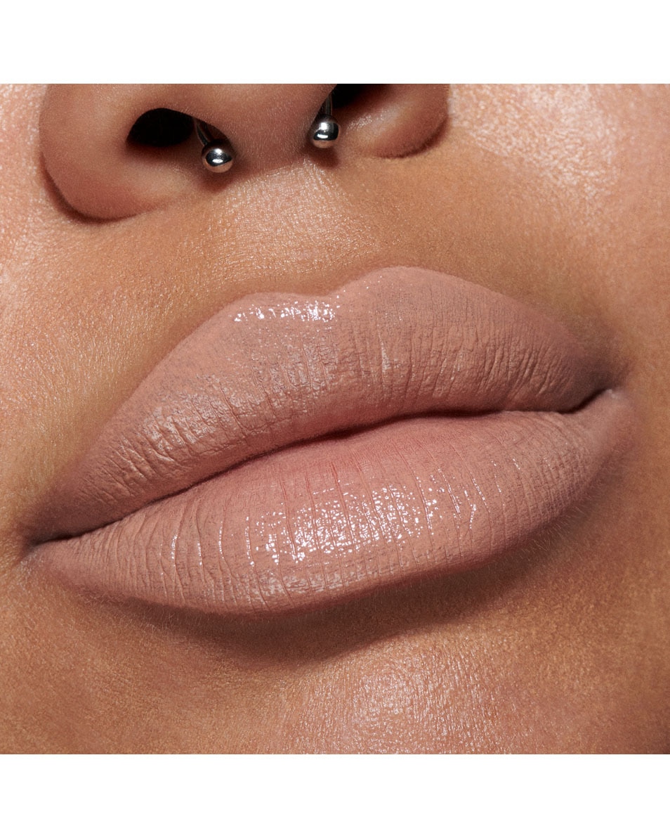 M.A.C M·A·Cximal Sleek Satin Lipstick - Intimate Nudes Rouge à lèvres - fini satiné, couvrance totale & longue tenue PEACHSTOCK 4