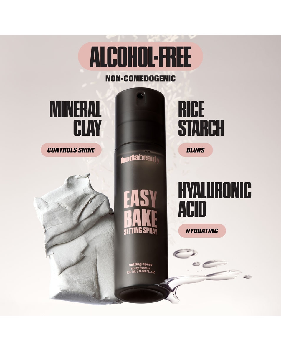 HUDA BEAUTY EASY BAKE SETTING SPRAY 100 ML 4