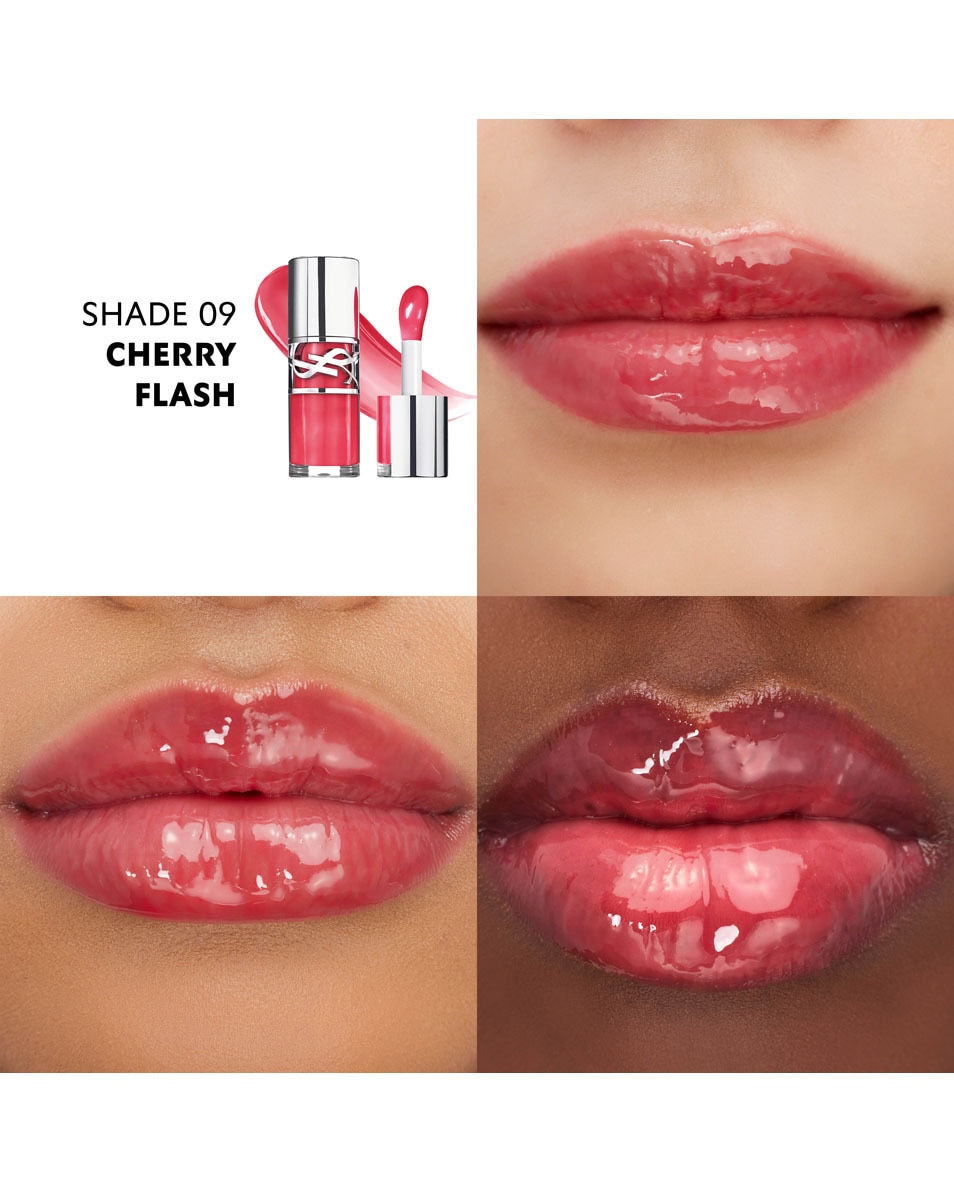 YVES SAINT LAURENT YSL Loveshine Gloss Plumping lip oil gloss - Hydraterende Lipolie Mini Brow Kit 4