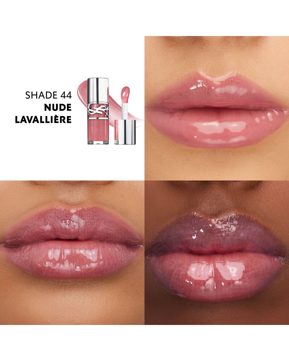 YVES SAINT LAURENT YSL Loveshine Gloss Plumping lip oil gloss - Fini Glossy Non Collant Aquamarine 4