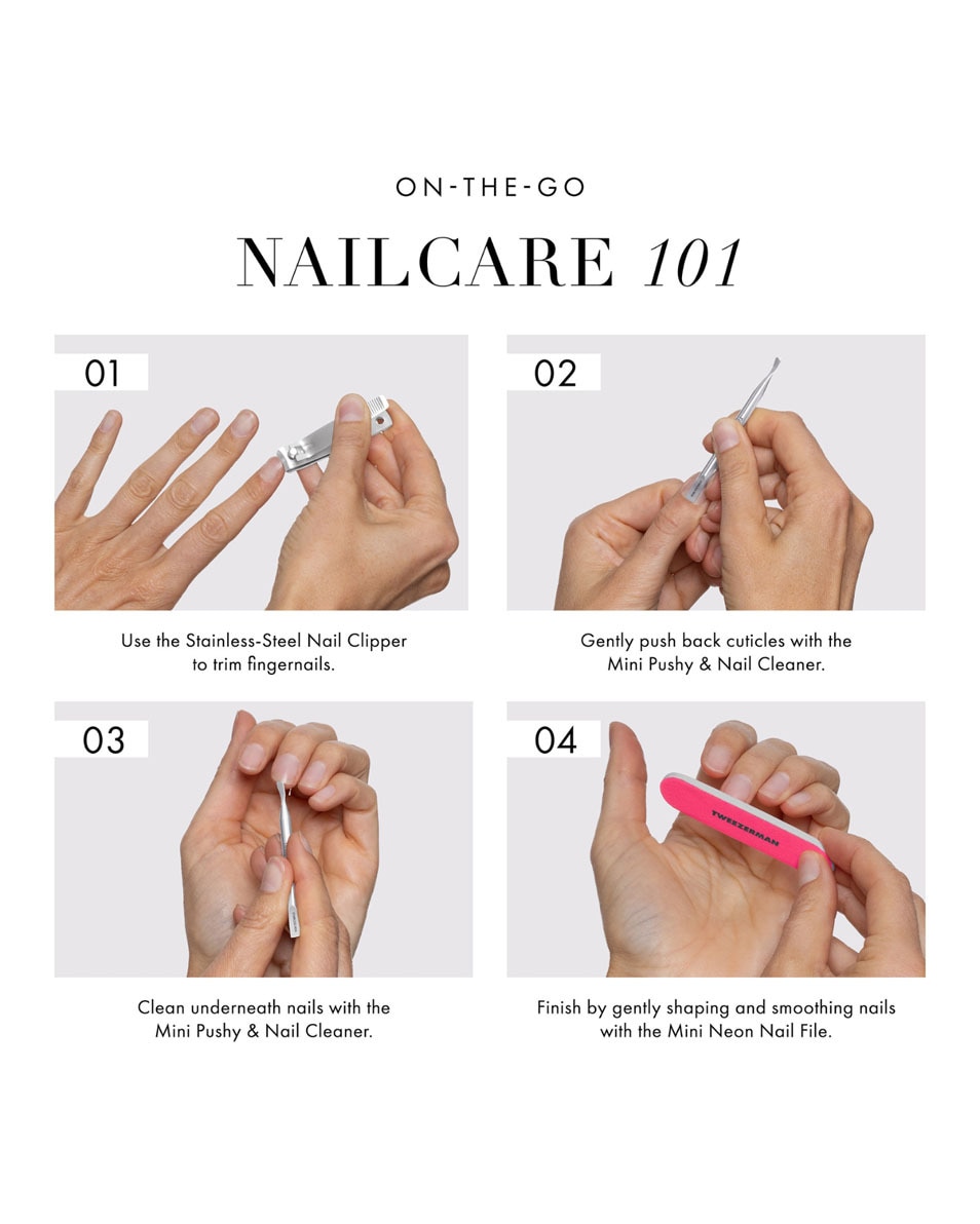 TWEEZERMAN Beautytools Neon nail rescue kit 1 ST 4