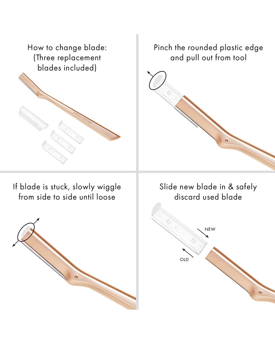 TWEEZERMAN Beautytools Facial Razor 1 ST 4